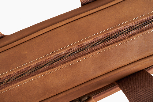 Products Luxorro Full Grain Leather Briefcases For Men in a Beautiful Gift Box, Fits 15.6" Laptop, Light Brown, 2 Compartments - B07X11YHVH - A - Luxorro