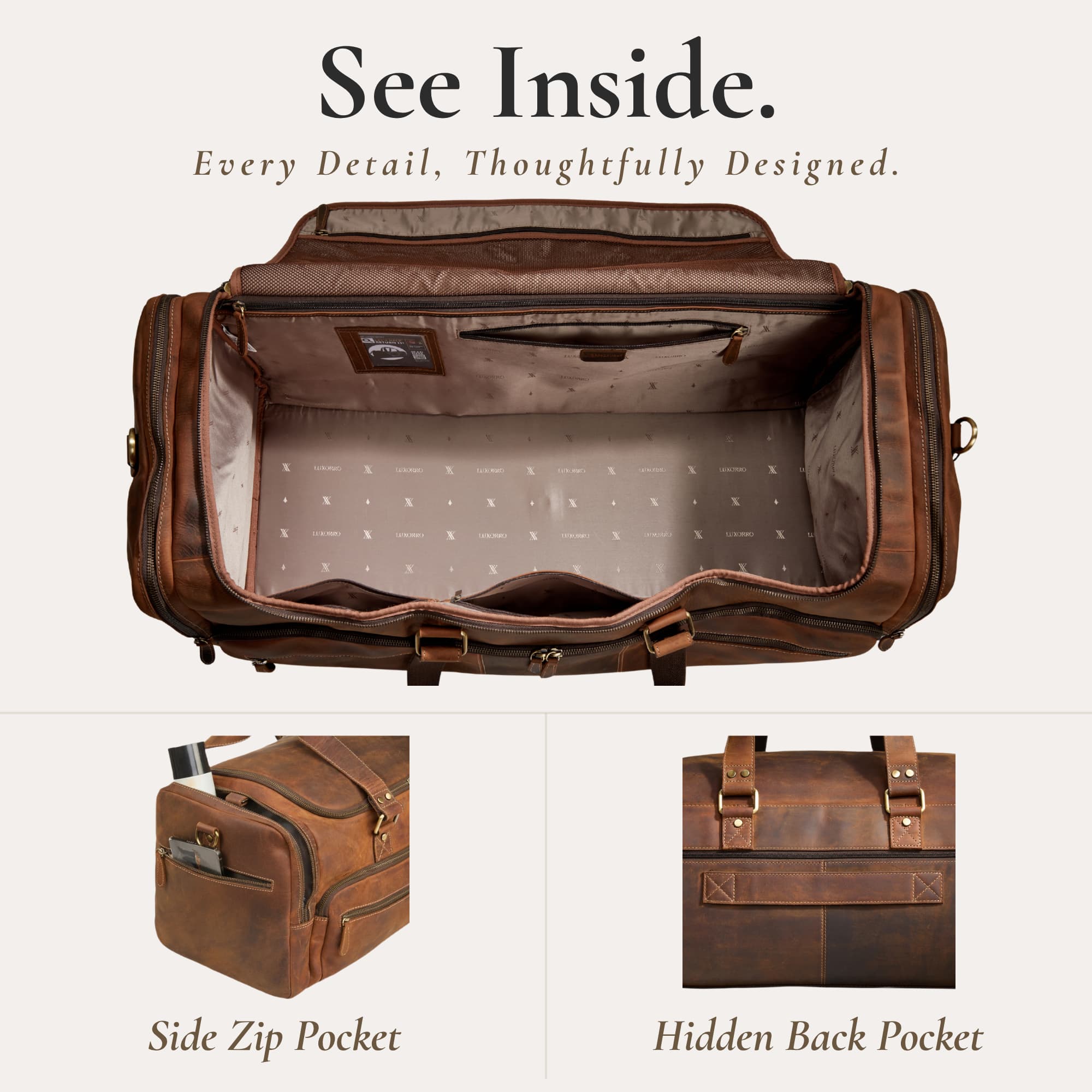 Rustic Brown / 30"