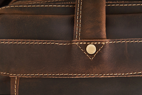 Luxorro Full Grain Leather Briefcases For Men in a Beautiful Gift Box, Fits 15.6" Laptop, Dark Brown - B08FZBXGSB - B - Luxorro