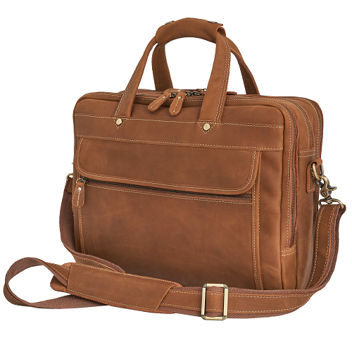 Luxorro leather laptop bag Clearance