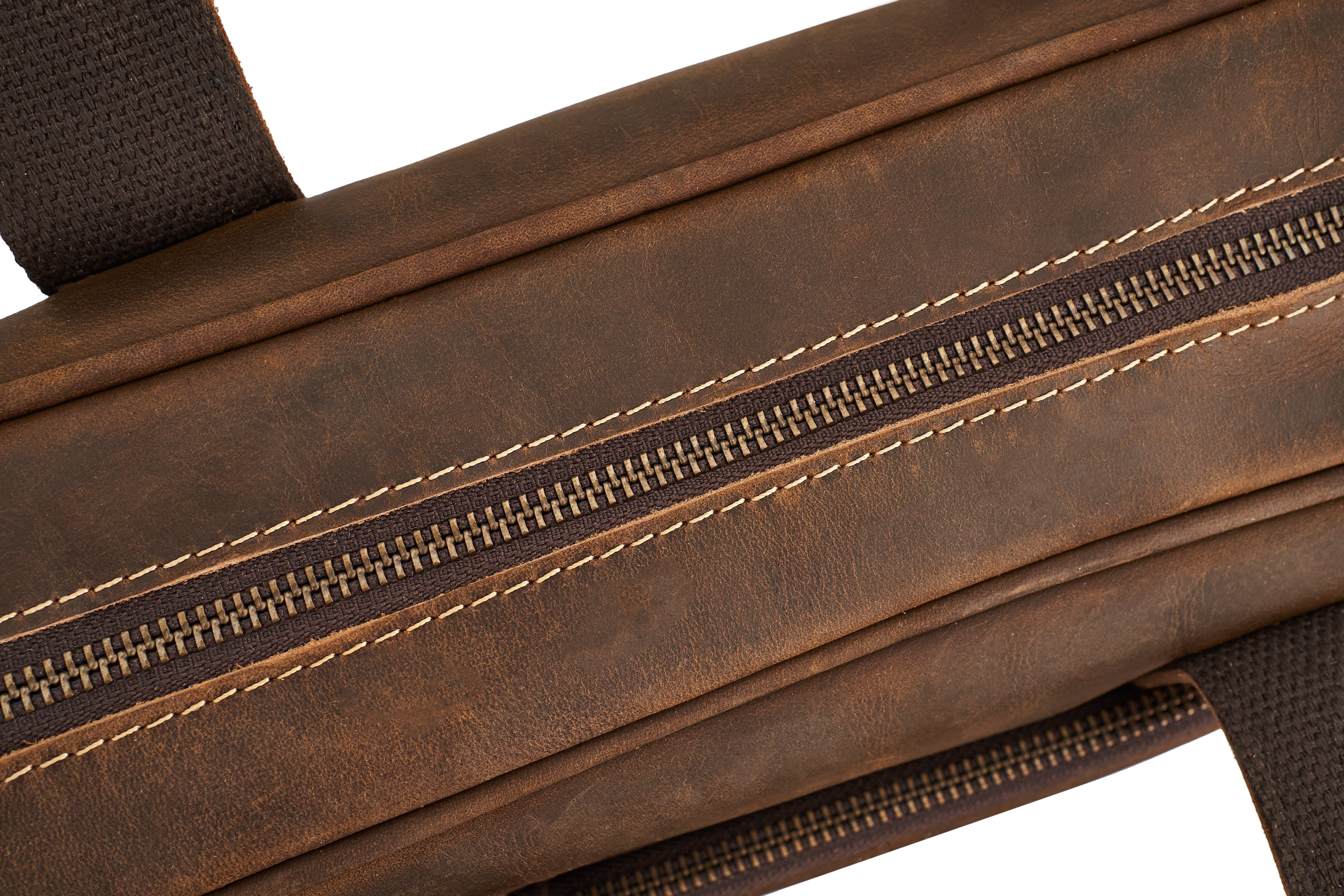 Luxorro Full Grain Leather Briefcases For Men in a Beautiful Gift Box