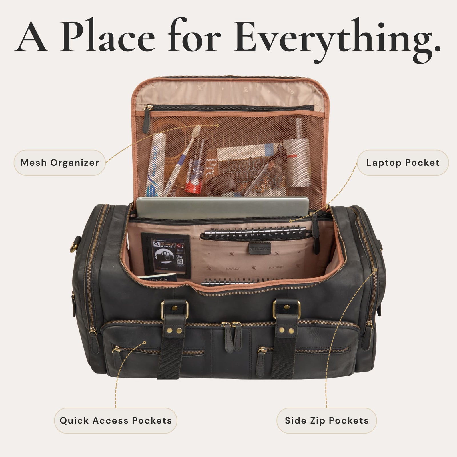 Nomad Bag Organization