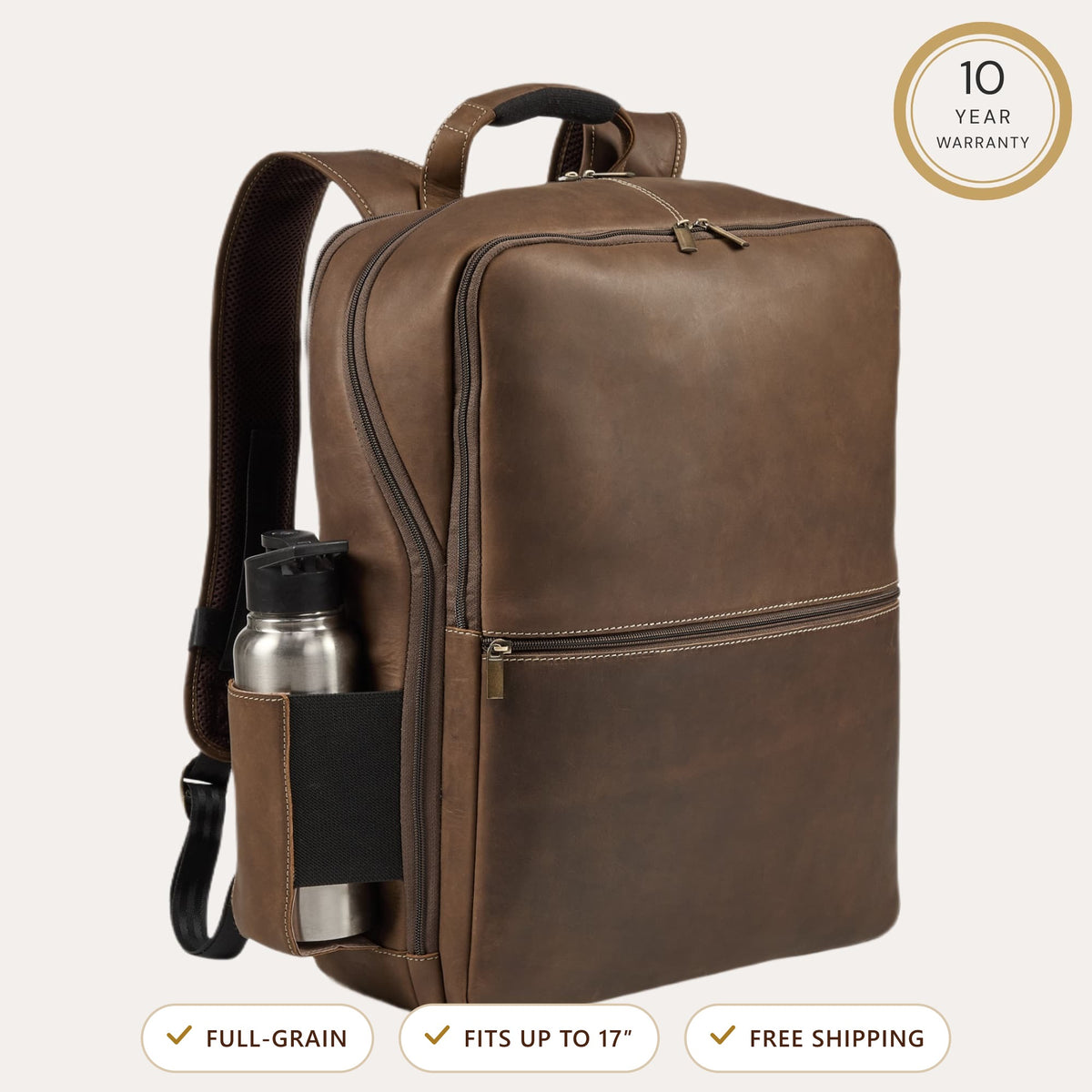 Luxorro Backpack (Black, 15 Inch)