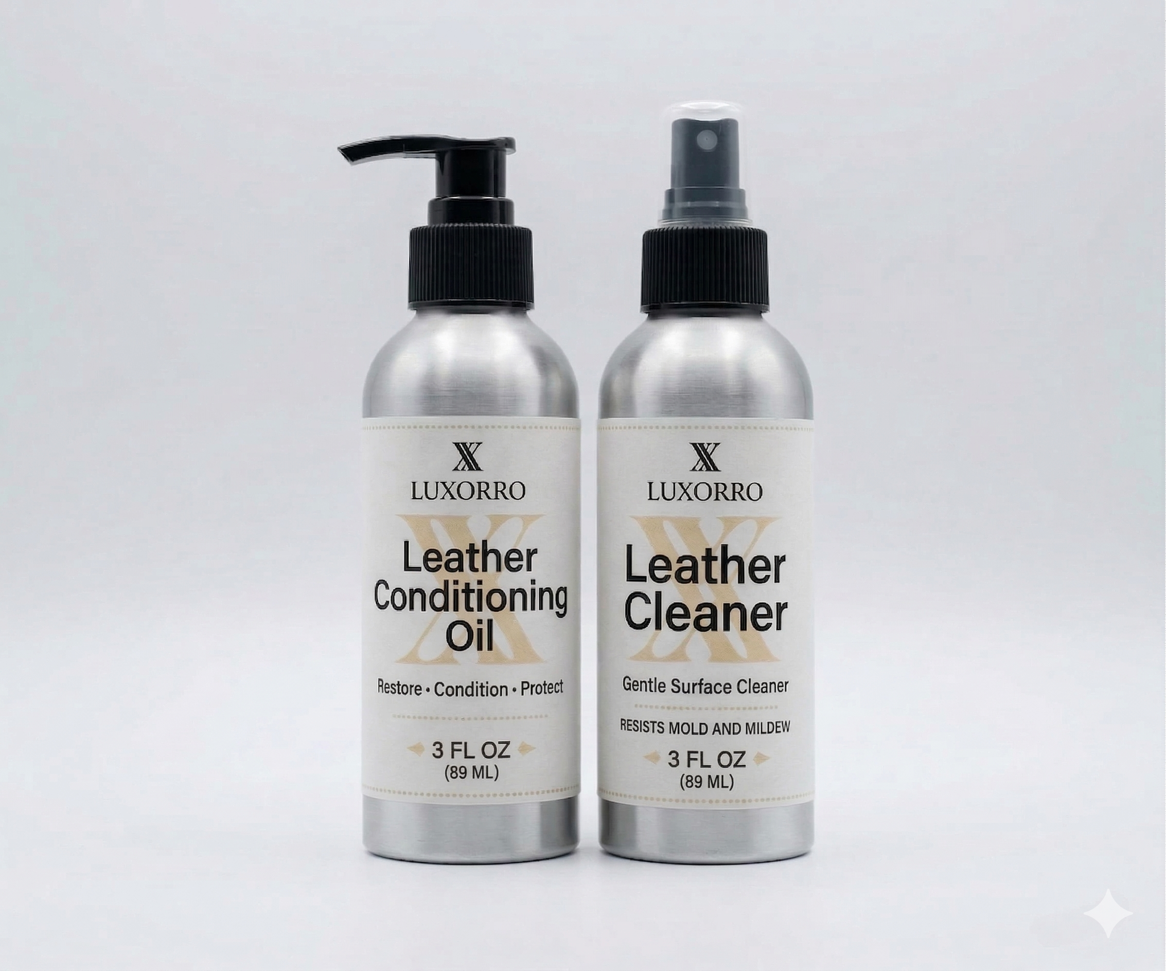 Luxorro Leather Care Kit — Clean, Condition & Protect